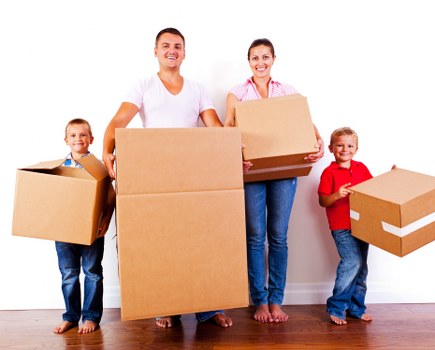 Removal company team planning a house move in Ruislip