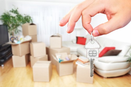 Man with a van service helping with a local move in Ruislip