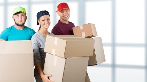 Moving boxes prepared for home moves in Ruislip