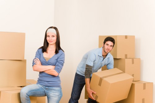 Moving van and furniture transport for removal services in Ruislip