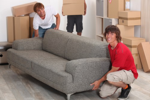 Local Ruislip furniture moving team handling household items safely