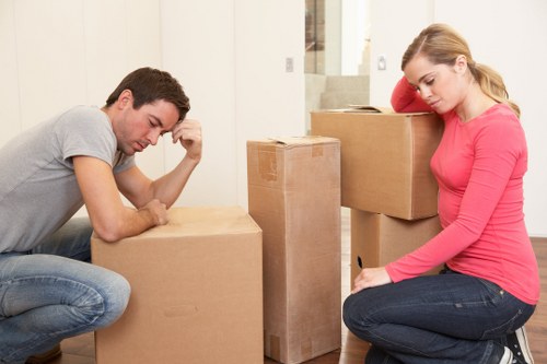 Ruislip van service transporting furniture safely