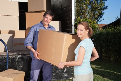 Trusted Ruislip removal van completing a well-organized move